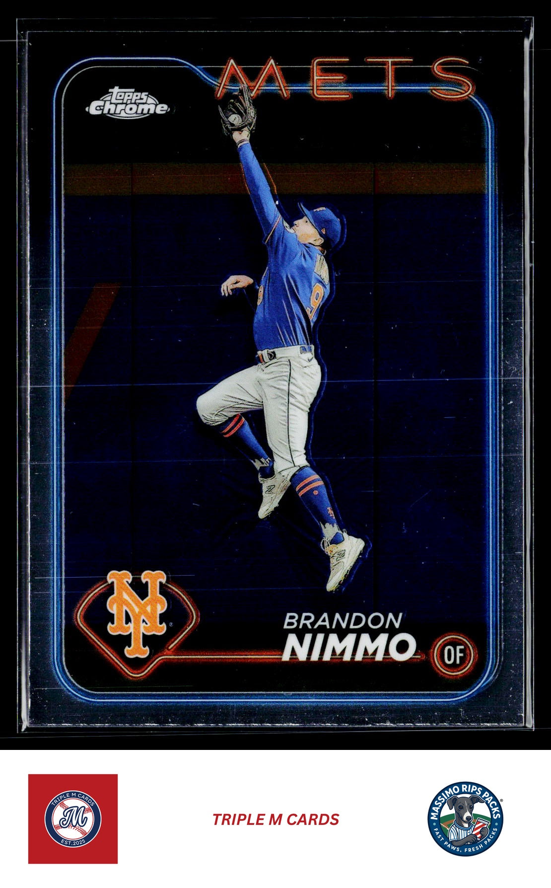 2024 Topps Chrome #233 Brandon Nimmo