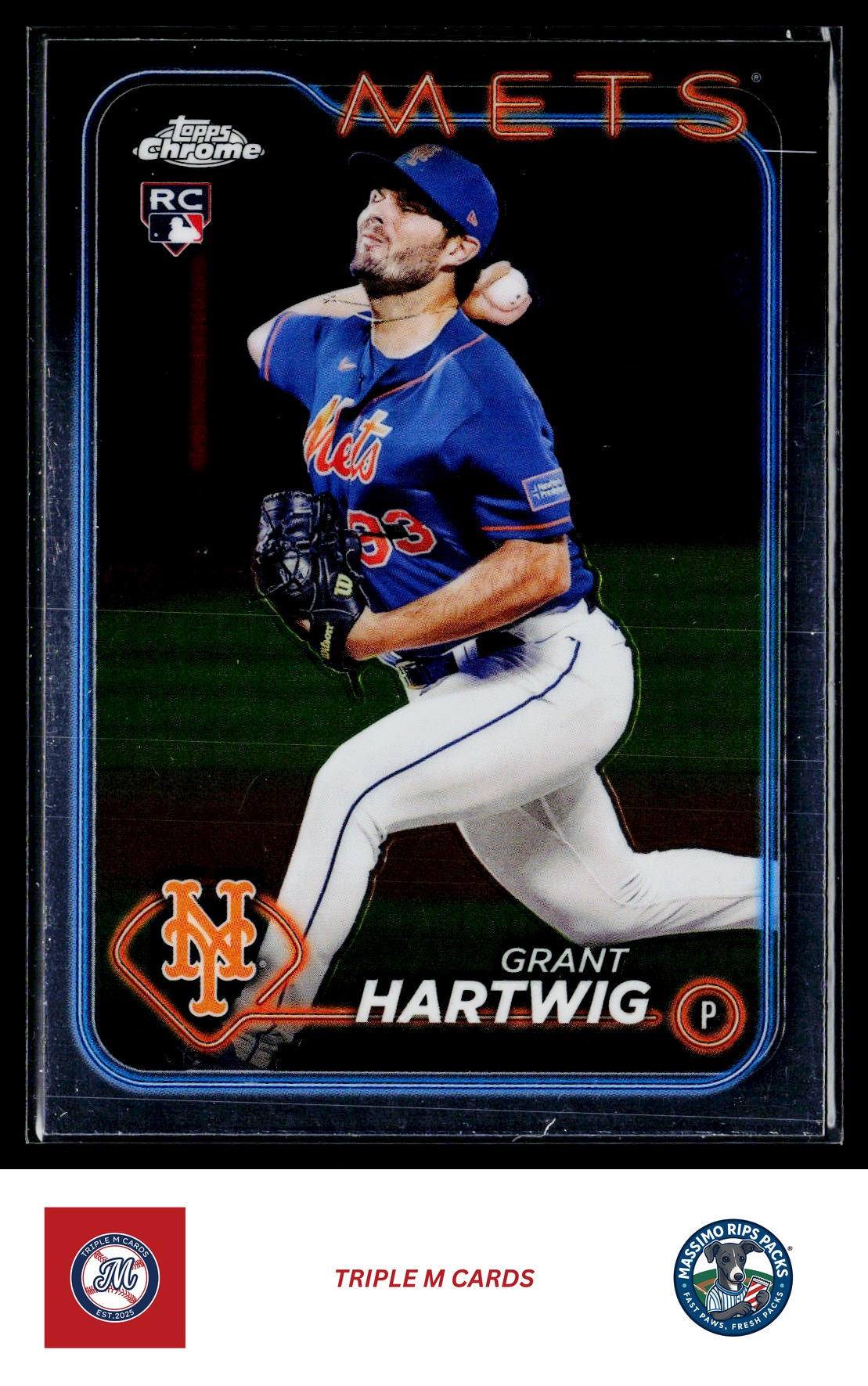 2024 Topps Chrome #45 Grant Hartwig