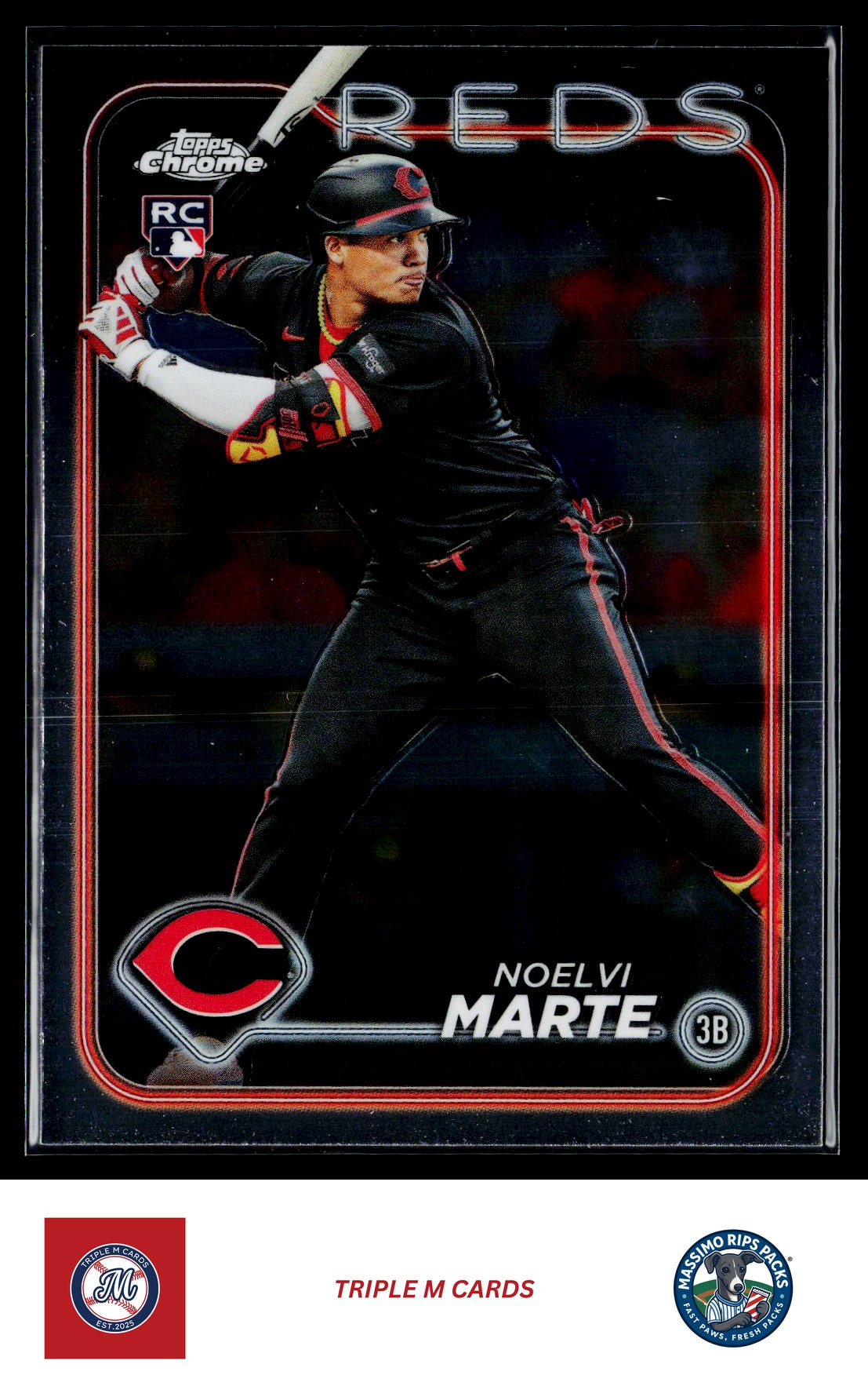 2024 Topps Chrome #177 Noelvi Marte