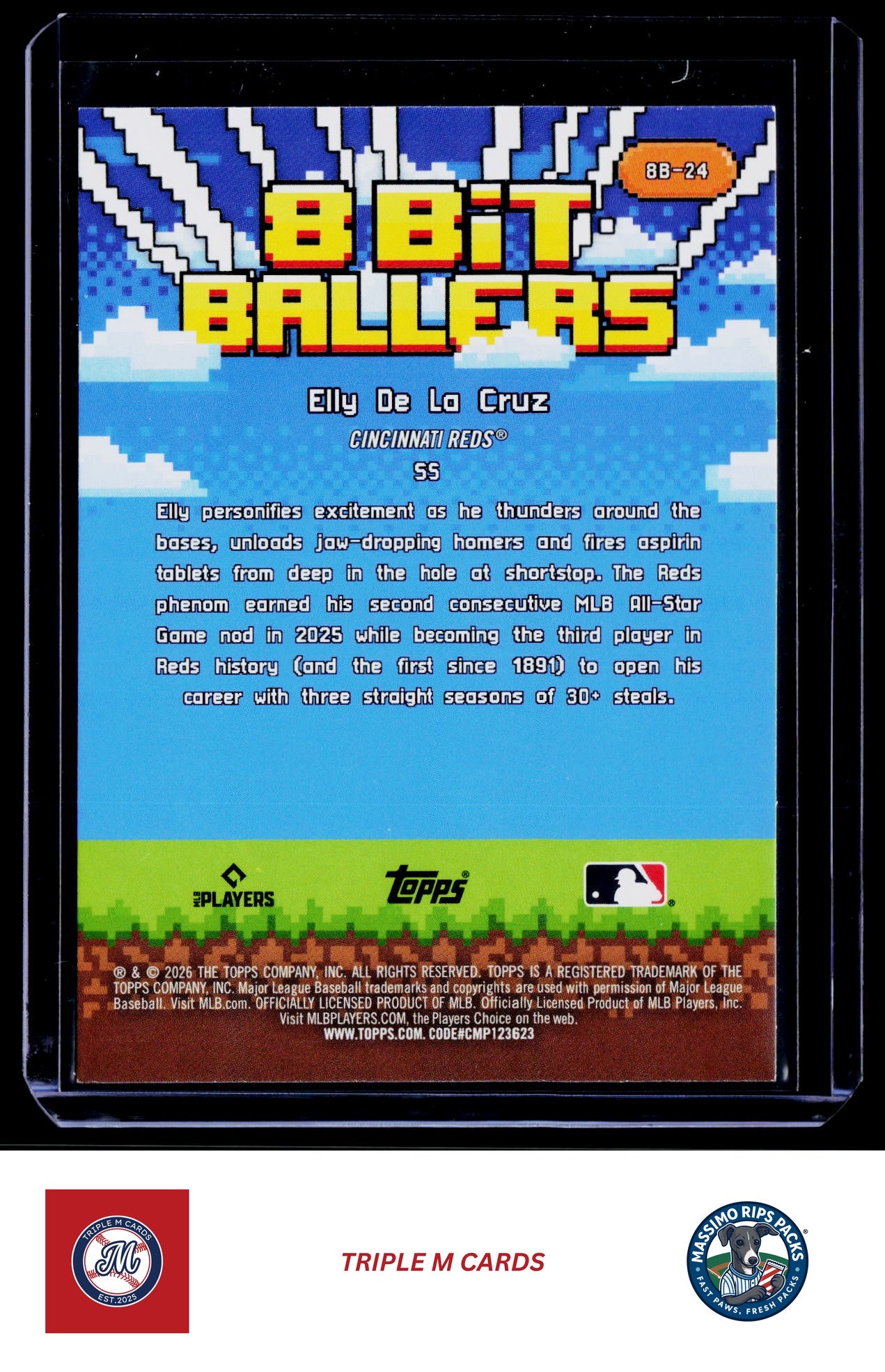 2026 Topps #8B-24 Elly De La Cruz 8 Bit Ballers