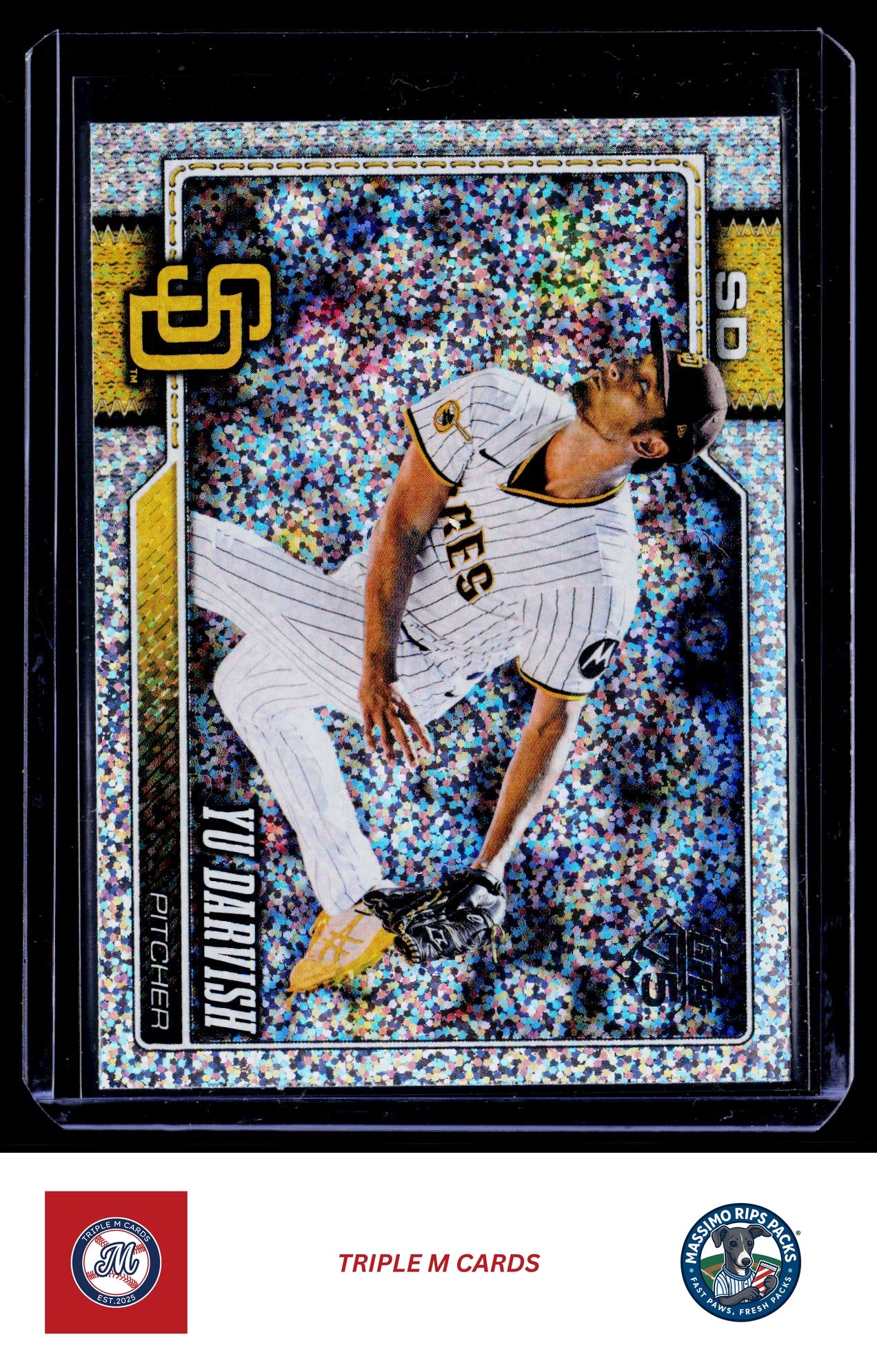2026 Topps #94 Yu Darvish Sandglitter