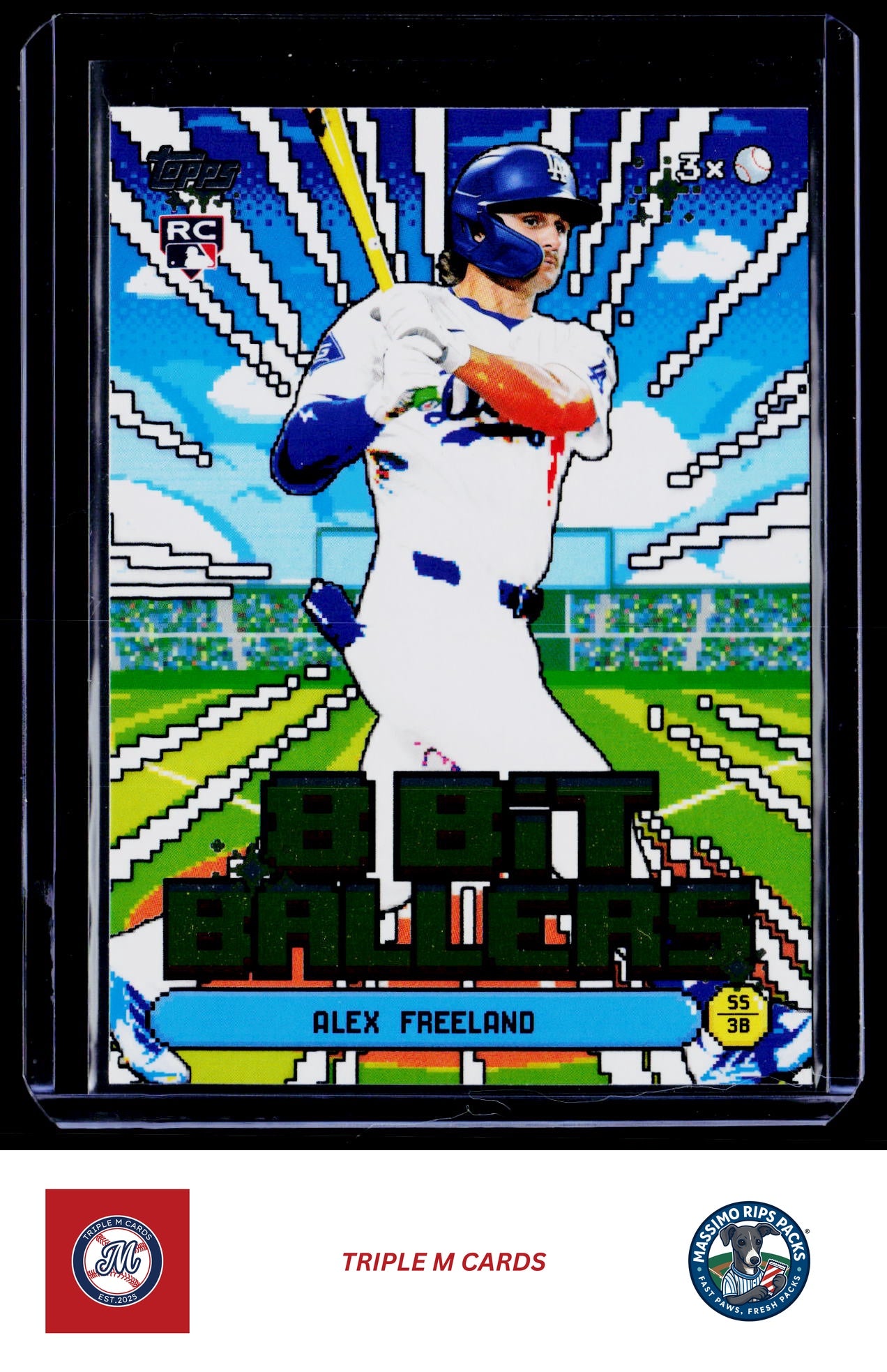 2026 Topps #8B-21 Alex Freeland 8 Bit Ballers