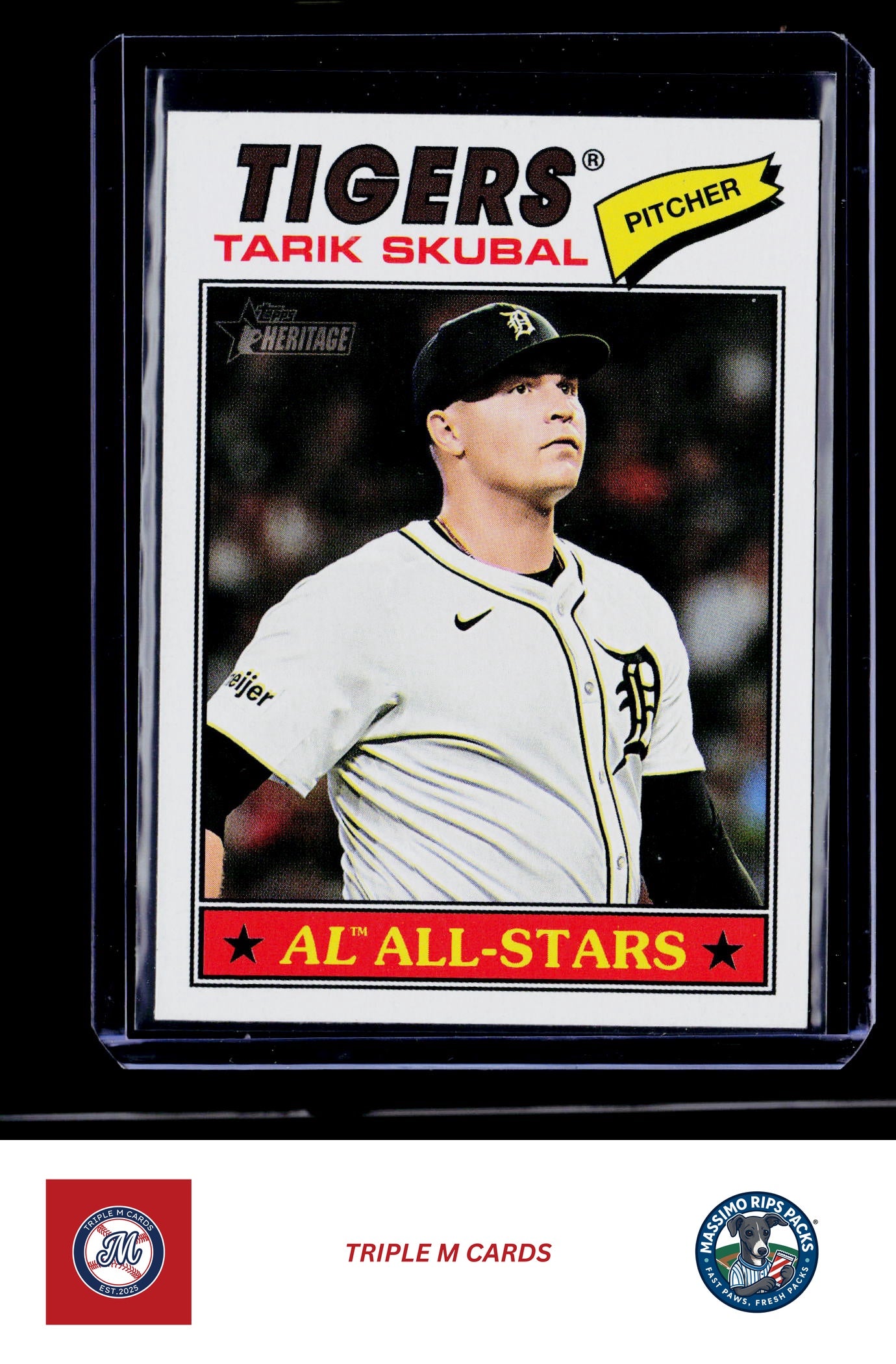 2026 Topps Heritage #281 Tarik Skubal