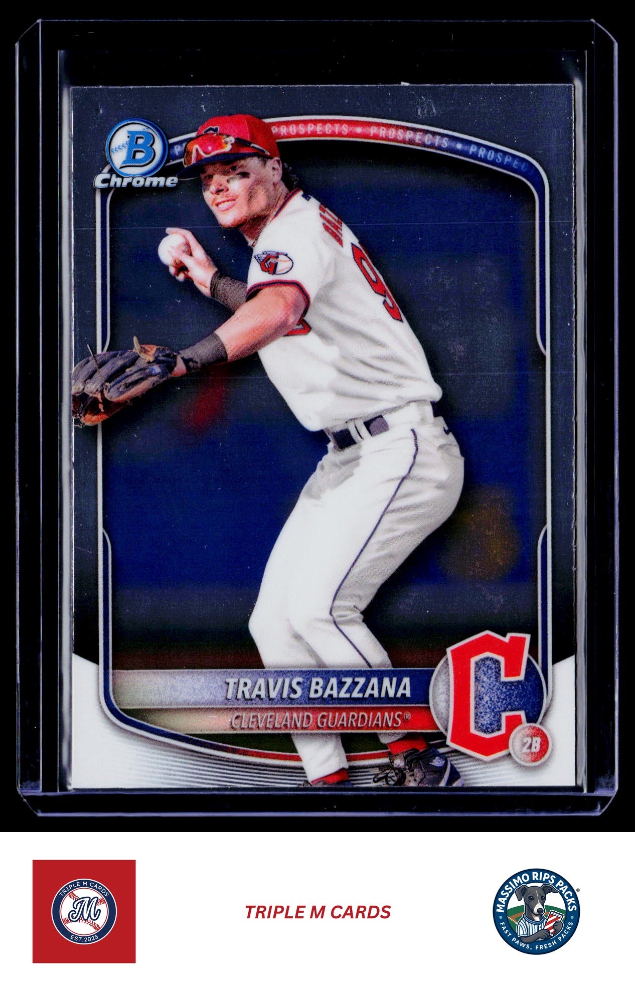 2025 Bowman #BCP-131 Travis Bazzana Chrome Prospects