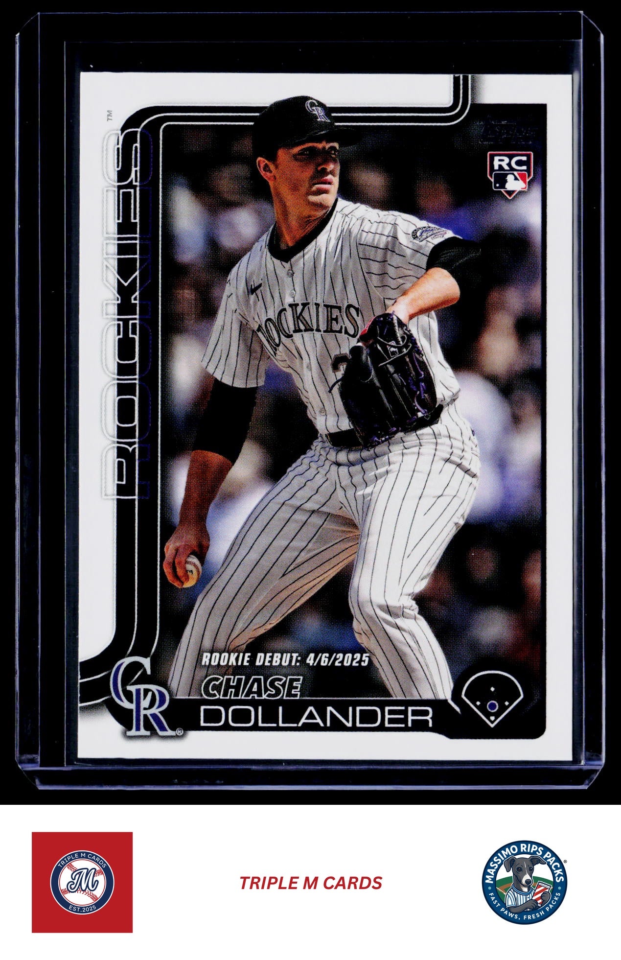 2025 Topps Update #US259 Chase Dollander