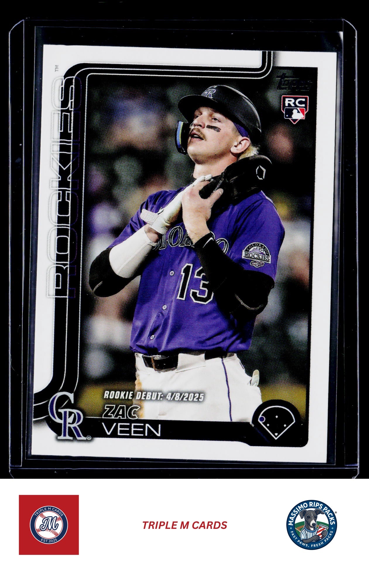 2025 Topps Update #US2 Zac Veen