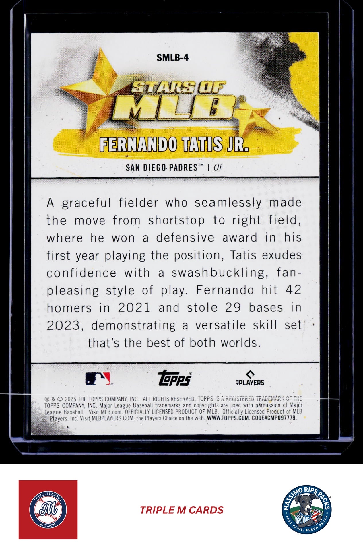 2025 Topps #SMLB-4 Fernando Tatis Jr. Stars of MLB
