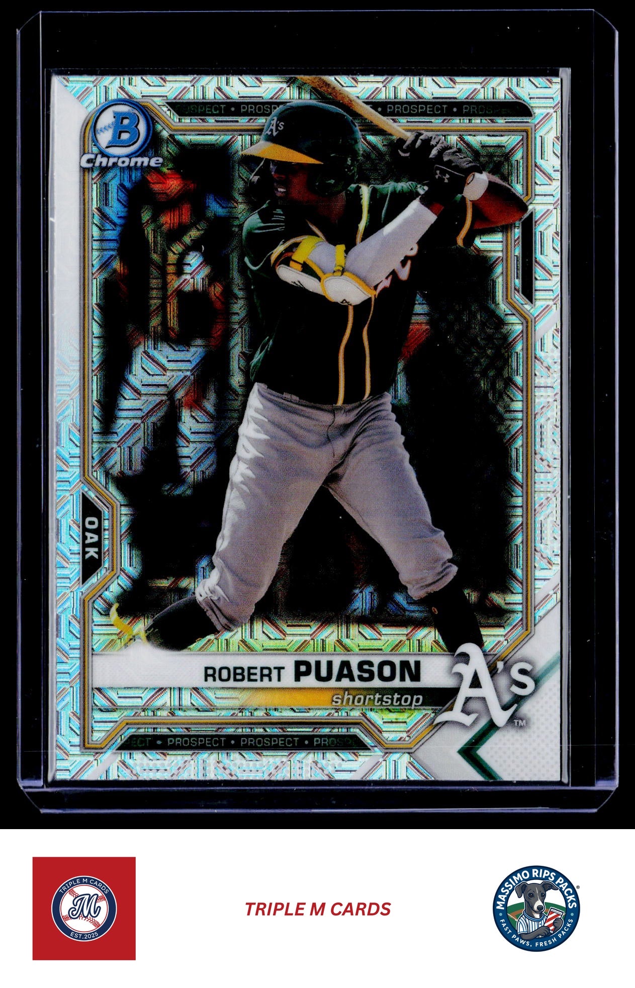 2021 Bowman #BCP-45 Robert Puason Chrome Prospects
