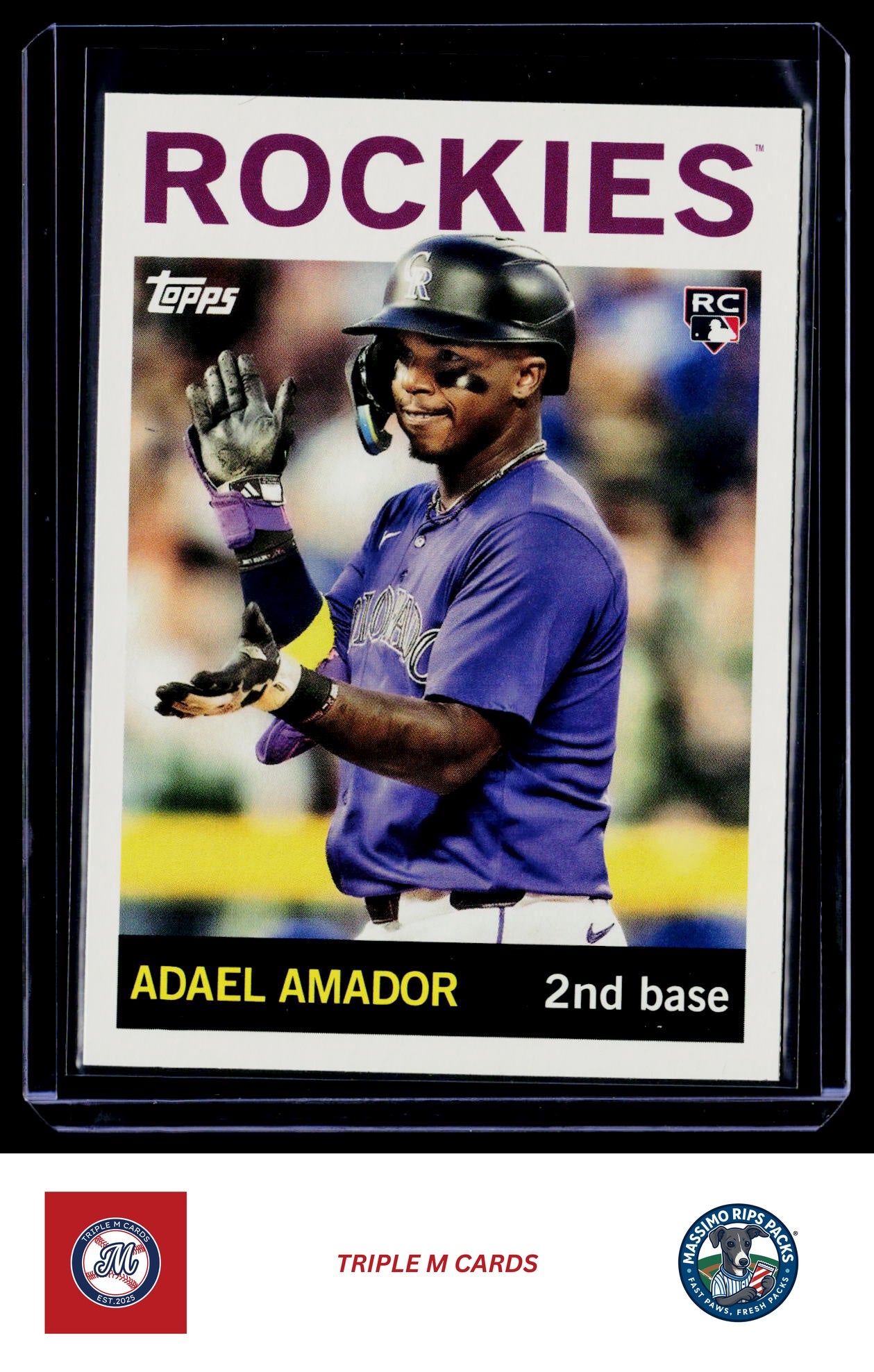 2025 Topps Archives #82 Adael Amador