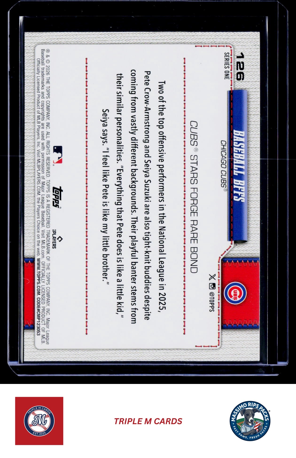 2026 Topps #126 Baseball BFFs