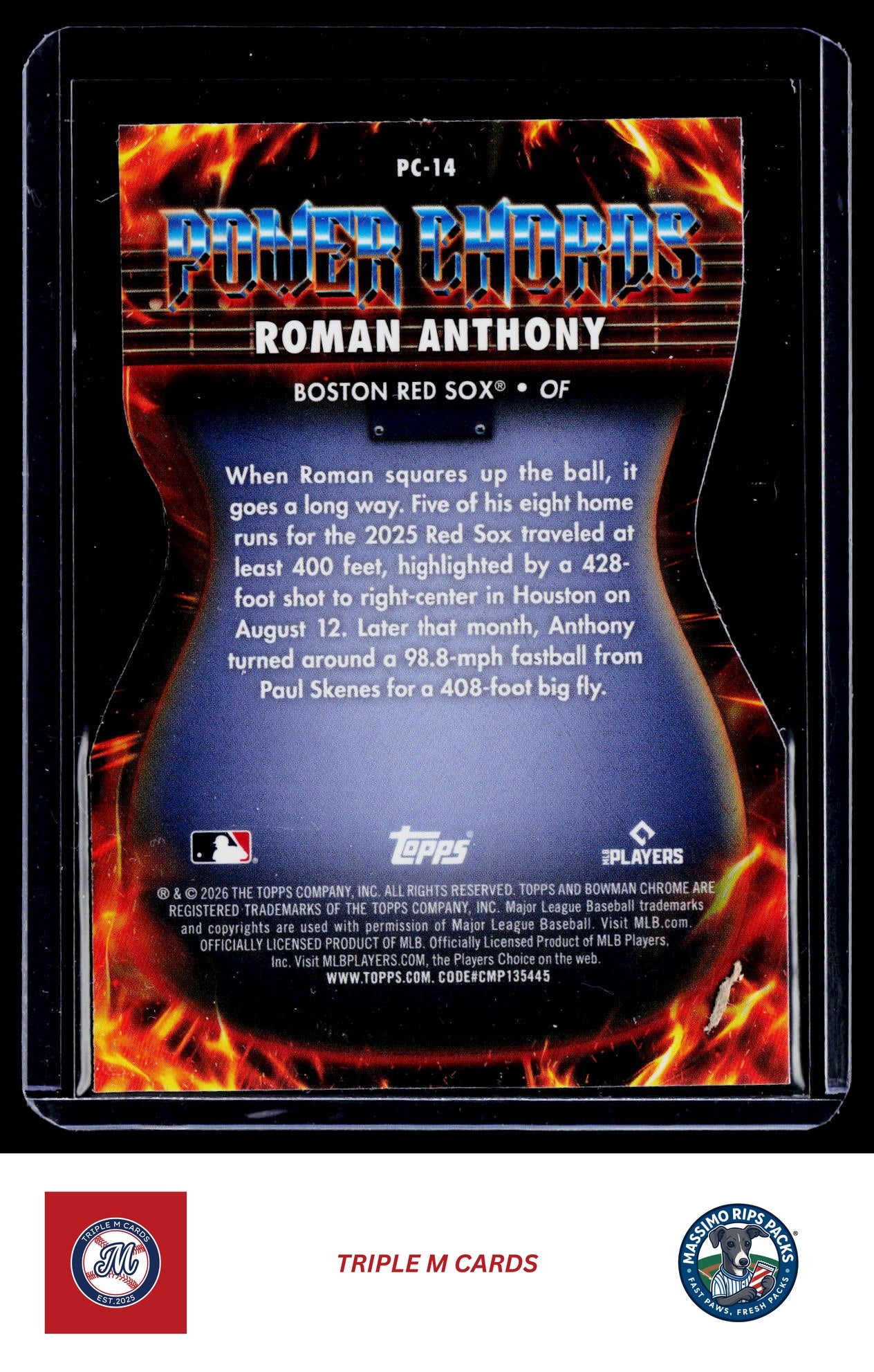 2026 Bowman #PC-14 Roman Anthony Power Chords