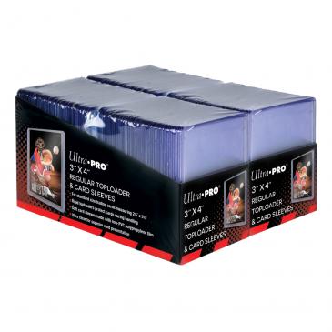 3 x 4 Regular Toploaders & Penny Sleeves 200ct