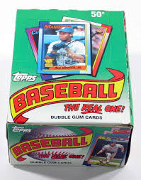 1990 Topps Baseball Wax Box