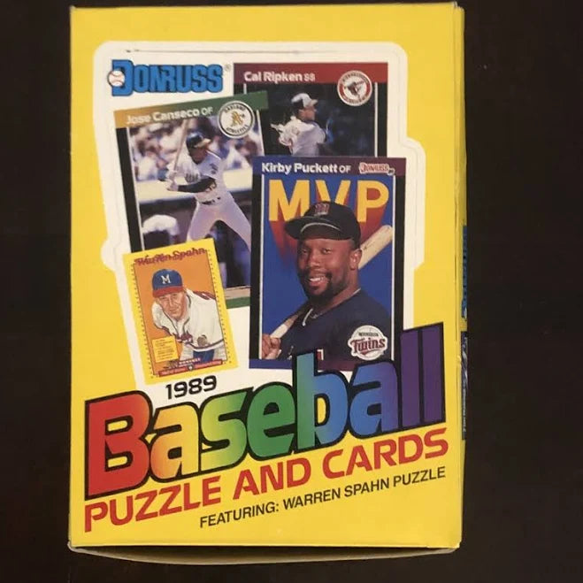 1989 Donruss Baseball Wax Box