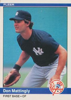 1984 Fleer #131 Don Mattingly PSA 6