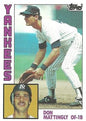 1984 Topps #8 Don Mattingly PSA 7