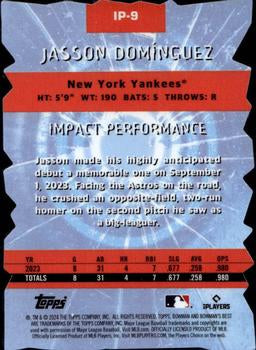 2024 Bowman's Best #IP-9 Jasson Domínguez Impact Players CGC 9.5