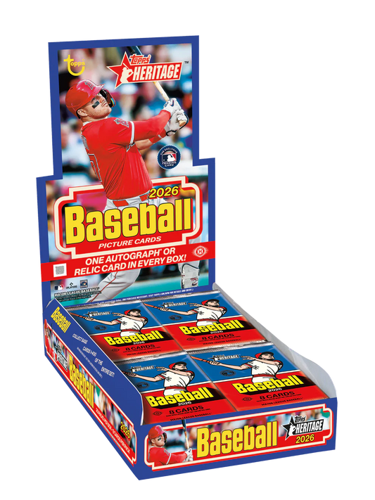 2026 Topps Heritage Hobby Box
