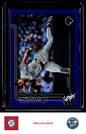 2025 Topps #412 Josh Rojas Purple Holo Foil #/250