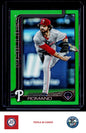 2025 Topps #424 Jordan Romano Green Holo Foil #/99