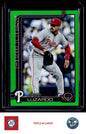 2025 Topps #664 Jesús Luzardo Green Holo Foil #/99