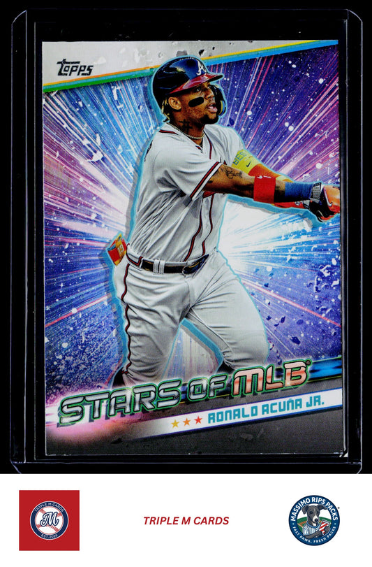 2024 Topps #CSMLB-3 Ronald Acuña Jr. Stars of MLB Chrome
