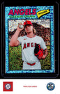 2026 Topps Heritage #121 Caden Dana Chrome Light Blue Sparkle Refractors