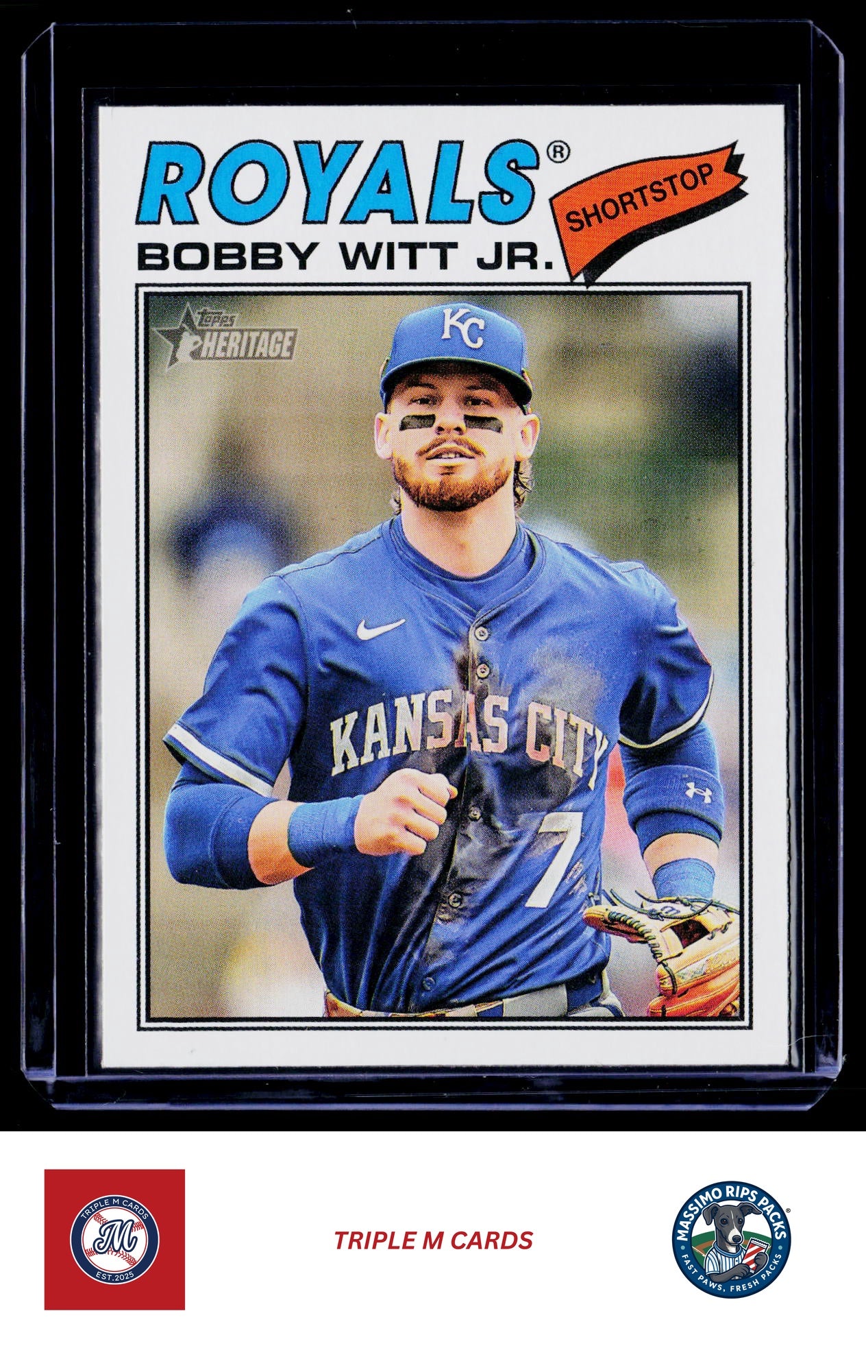 2026 Topps Heritage #160 Bobby Witt Jr.