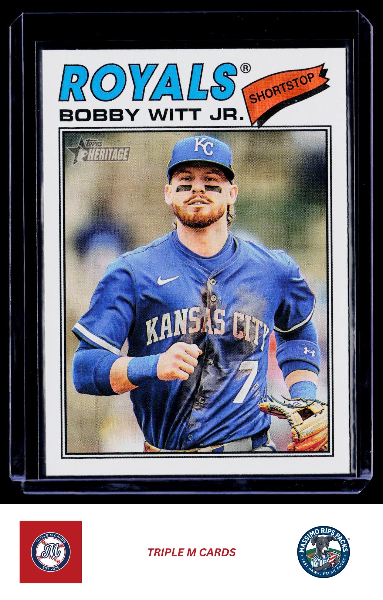 2026 Topps Heritage #160 Bobby Witt Jr.