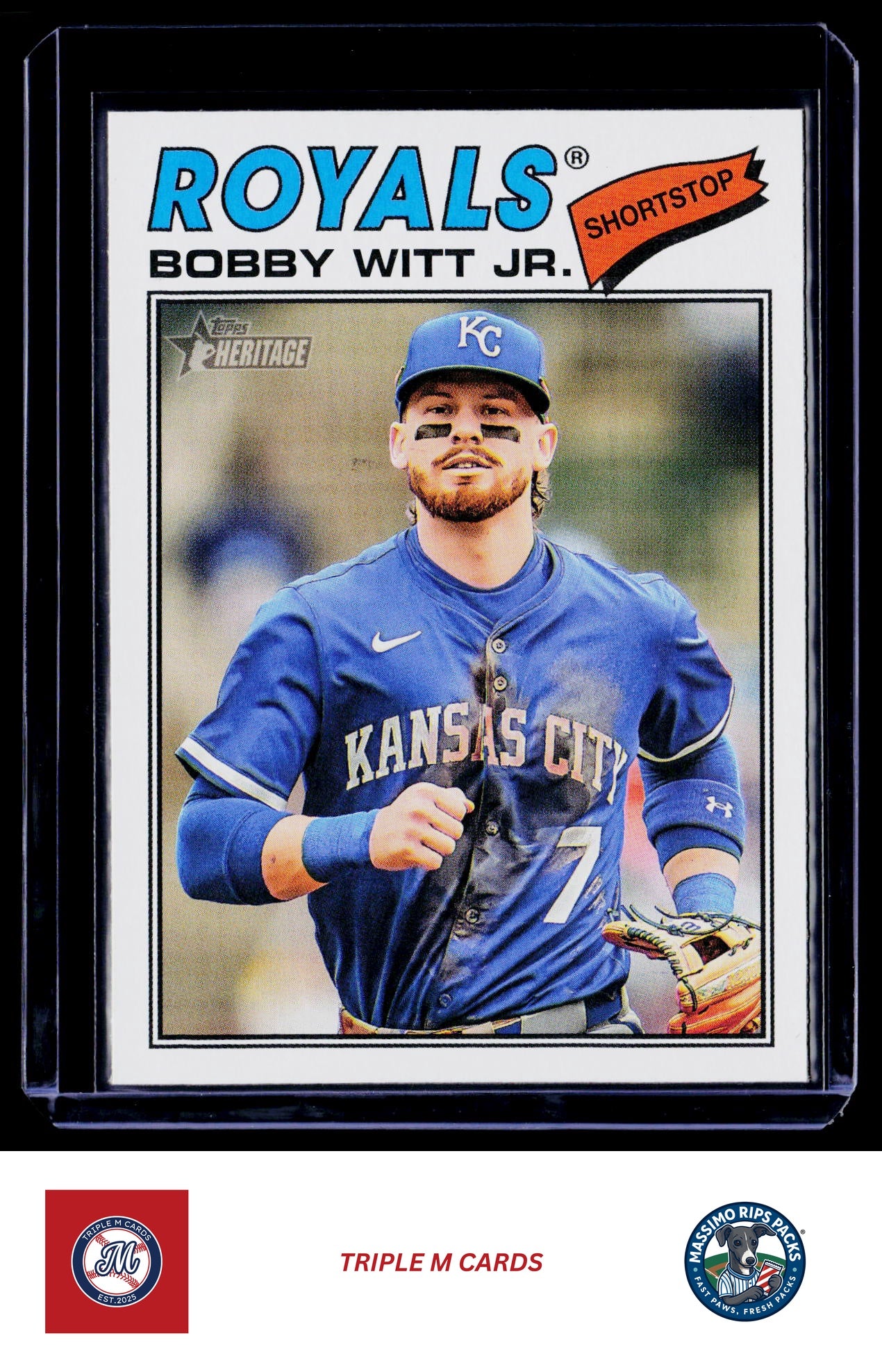 2026 Topps Heritage #160 Bobby Witt Jr.