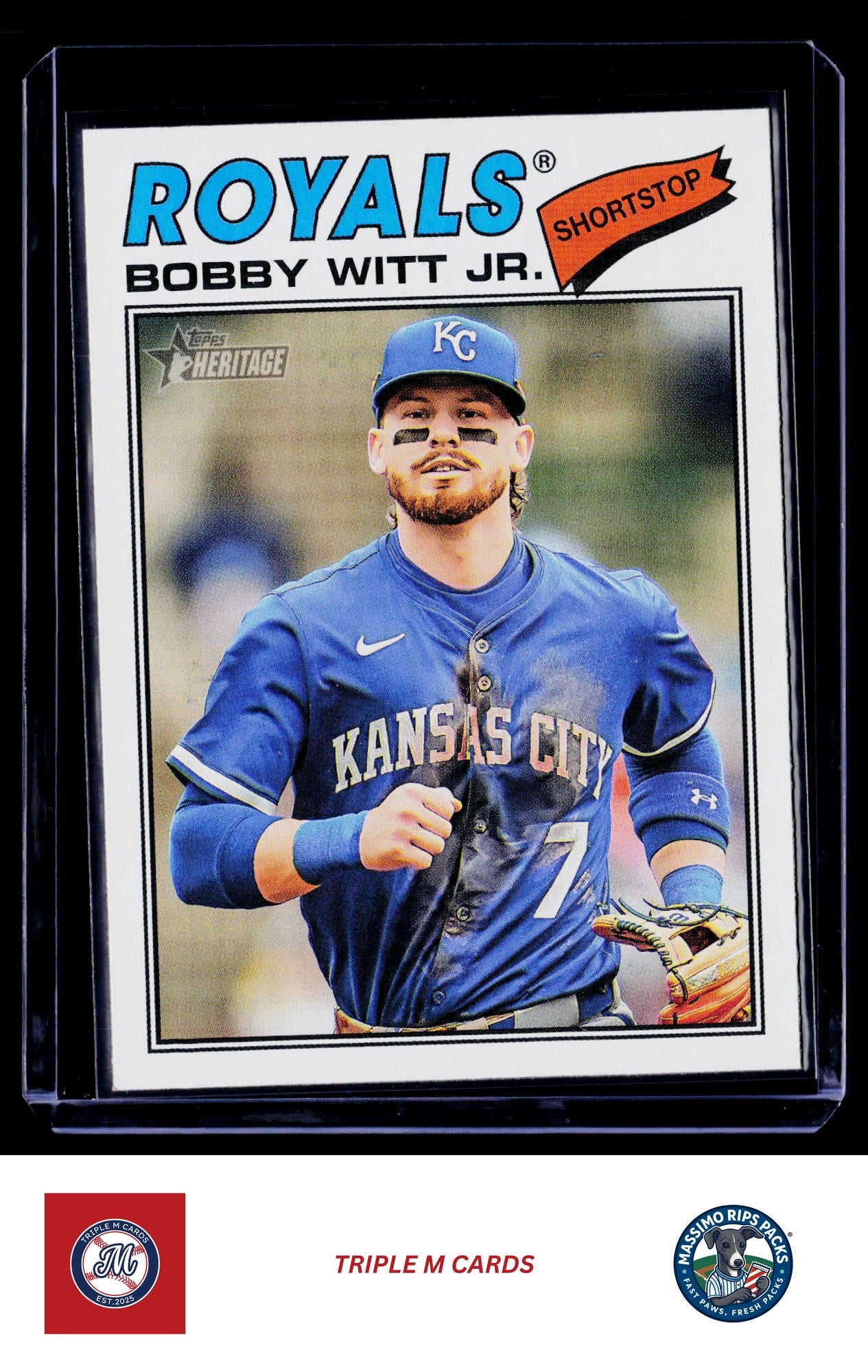 2026 Topps Heritage #160 Bobby Witt Jr.