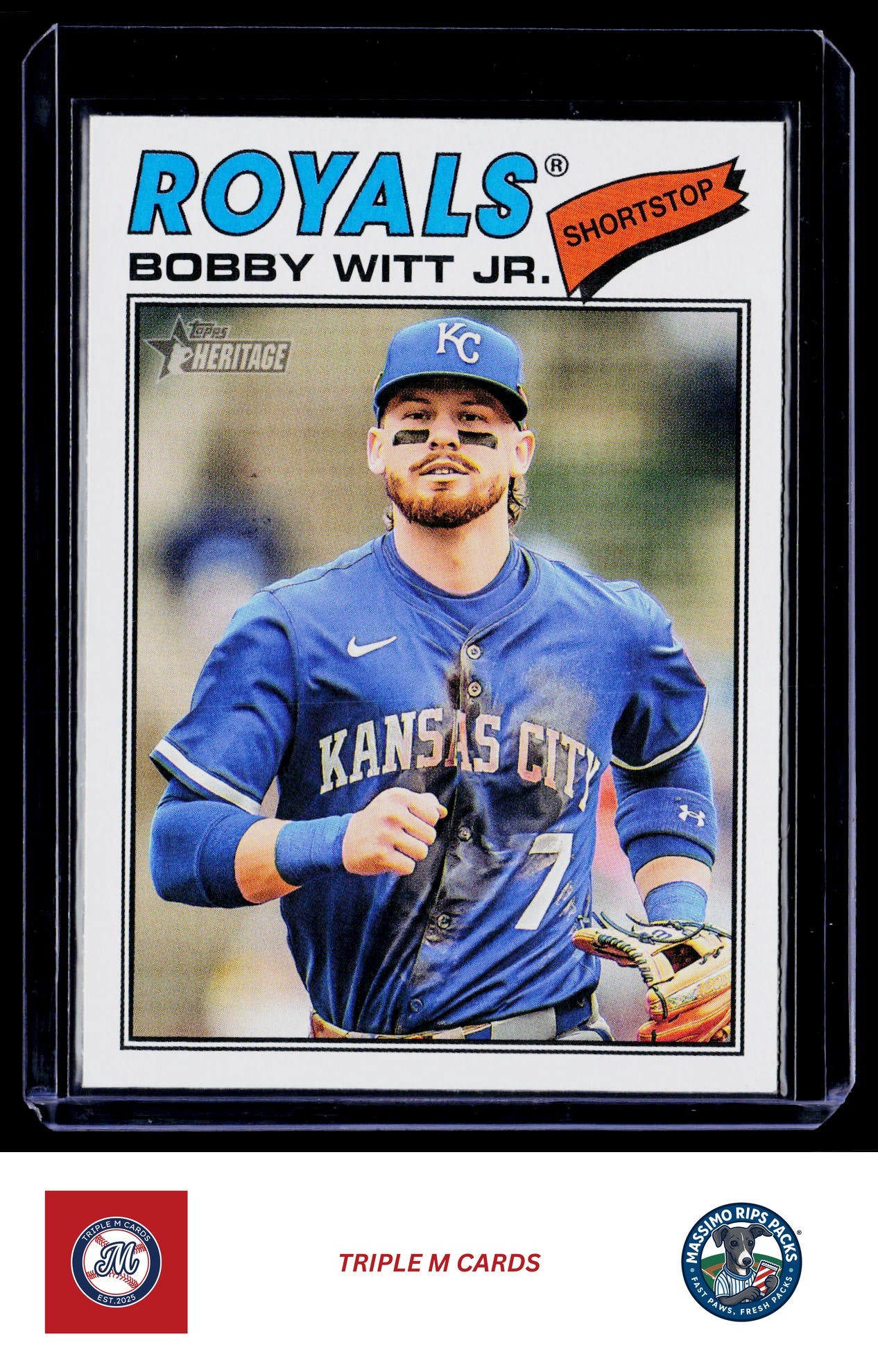 2026 Topps Heritage #160 Bobby Witt Jr.