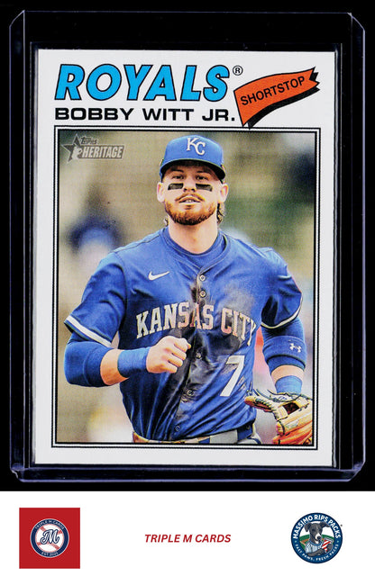 2026 Topps Heritage #160 Bobby Witt Jr.