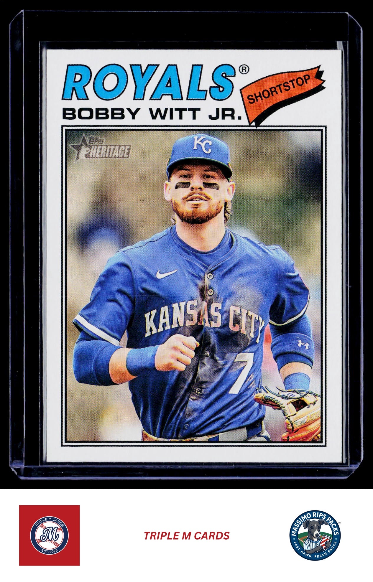 2026 Topps Heritage #160 Bobby Witt Jr.