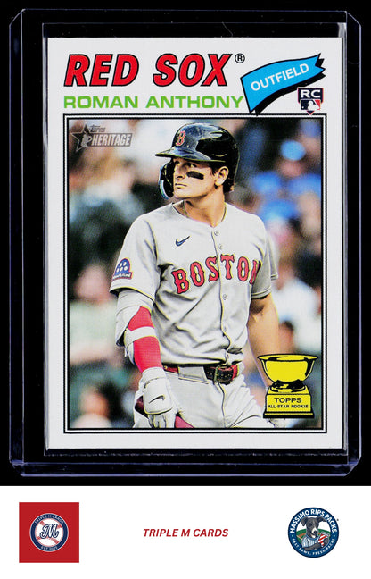 2026 Topps Heritage #86 Roman Anthony