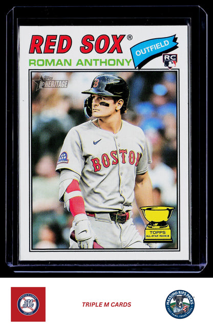 2026 Topps Heritage #86 Roman Anthony