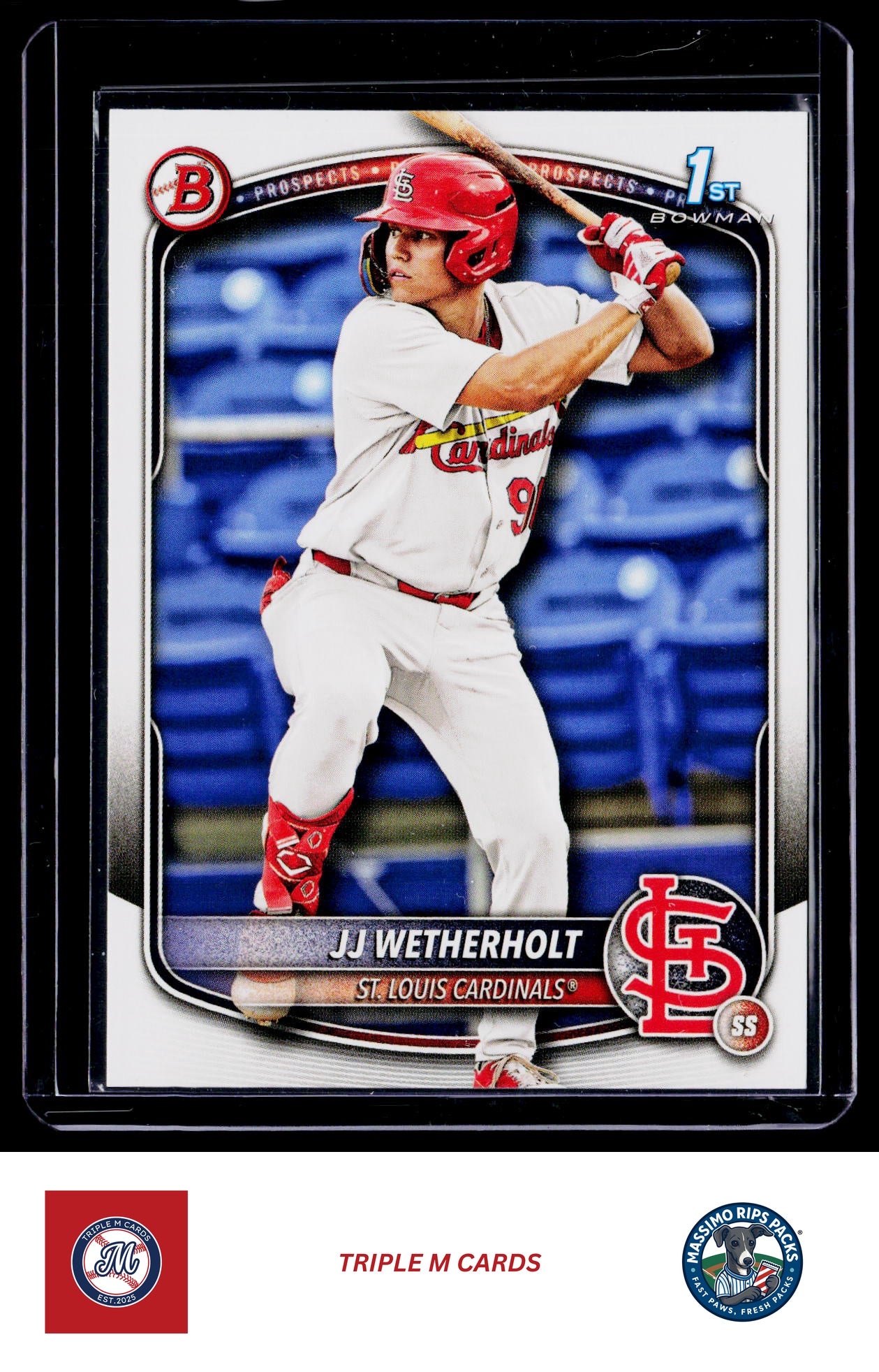 2025 Bowman #BP-22 JJ Wetherholt Prospects