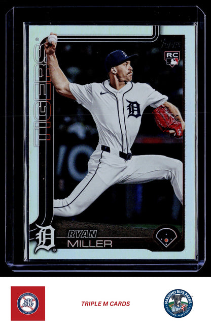 2025 Topps Update #US317 Ryan Miller Holo Foil