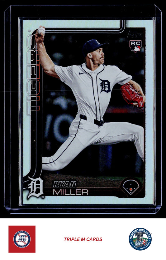 2025 Topps Update #US317 Ryan Miller Holo Foil
