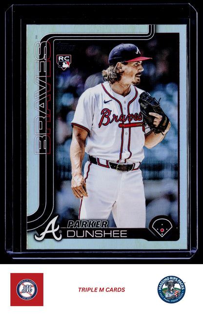 2025 Topps Update #US296 Parker Dunshee
