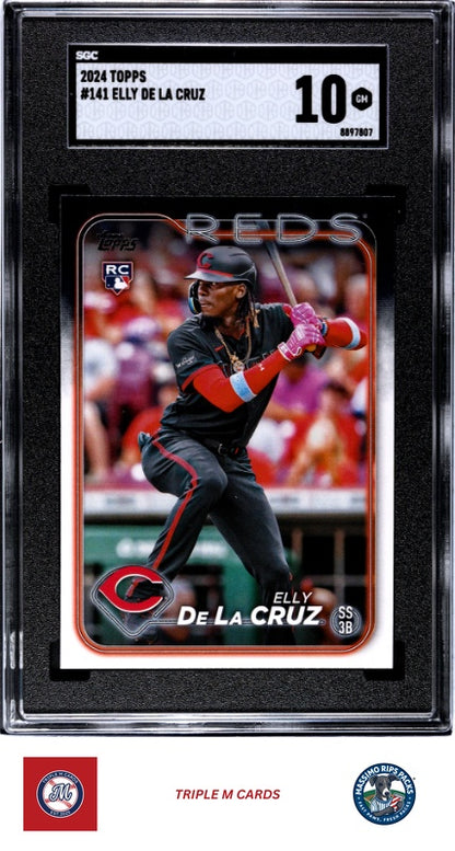 2024 Topps #141 Elly De La Cruz SGC 10