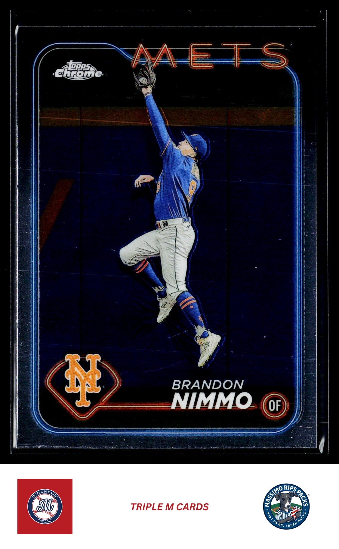 2024 Topps Chrome #233 Brandon Nimmo
