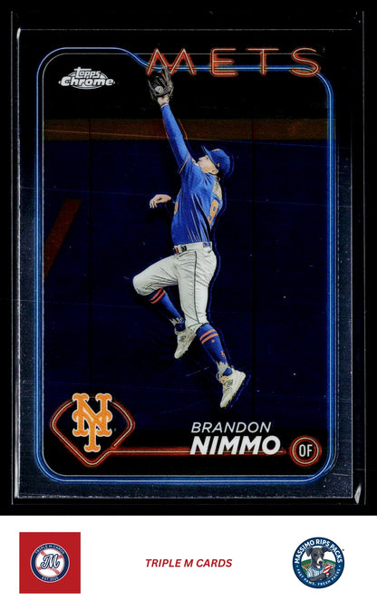 2024 Topps Chrome #233 Brandon Nimmo