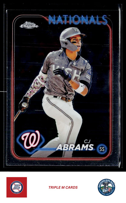 2024 Topps Chrome #247 CJ Abrams