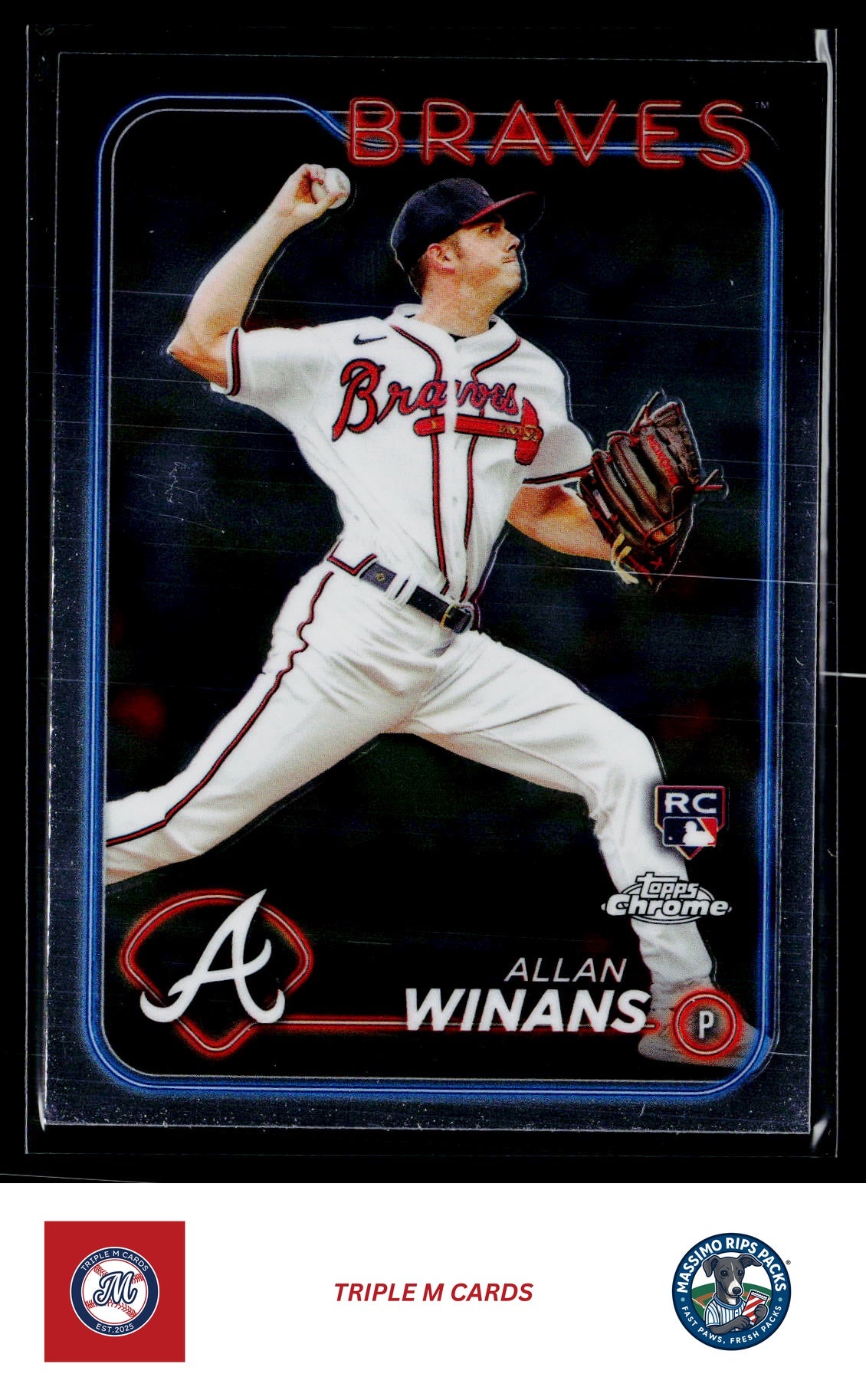 2024 Topps Chrome #249 Allan Winans