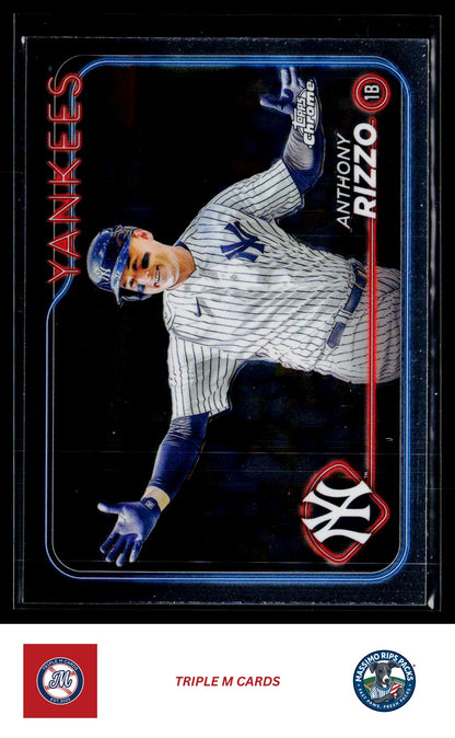 2024 Topps Chrome #127 Anthony Rizzo