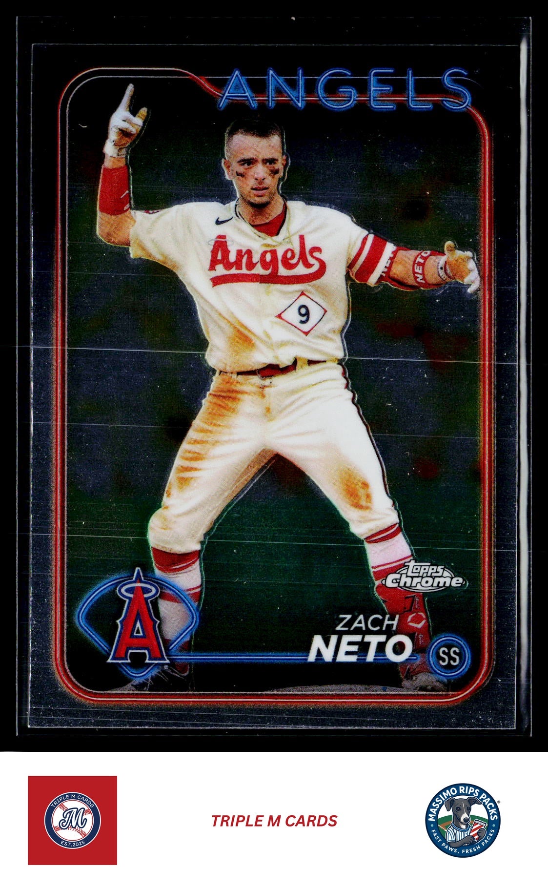 2024 Topps Chrome #123 Zach Neto