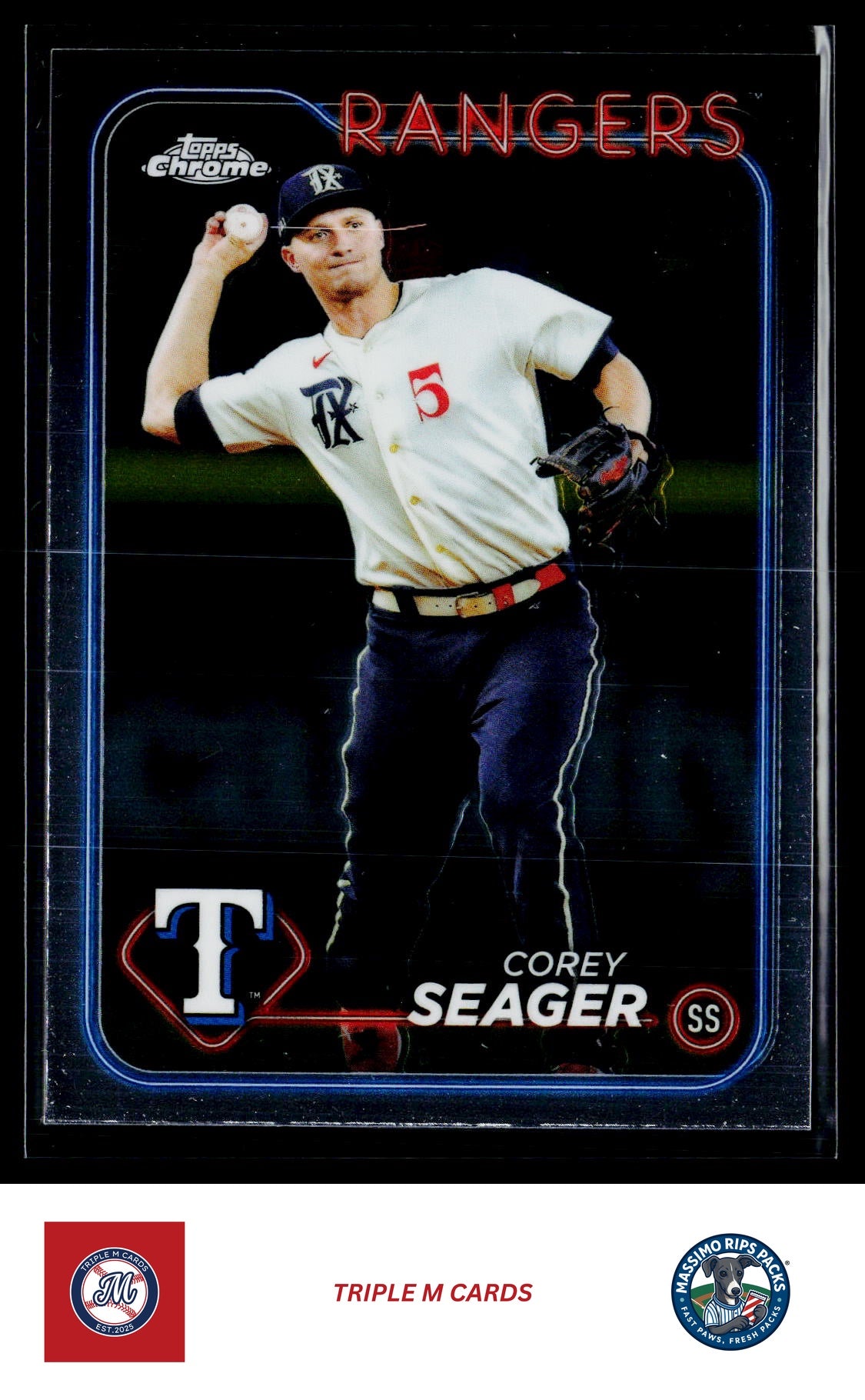 2024 Topps Chrome #100 Corey Seager