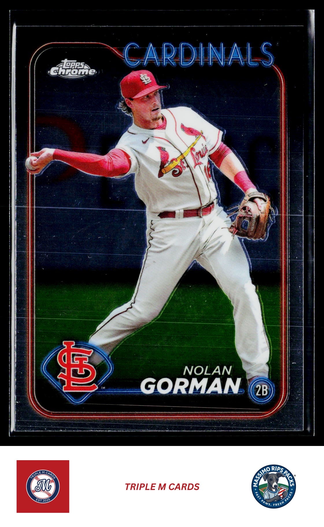 2024 Topps Chrome #97 Nolan Gorman