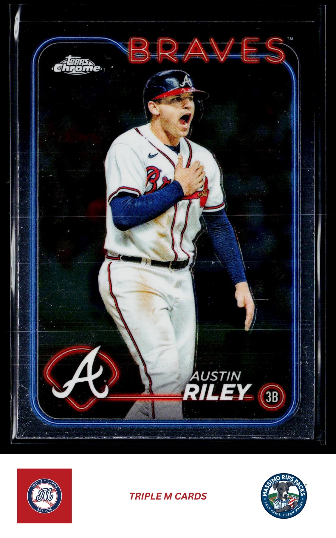 2024 Topps Chrome #84 Austin Riley